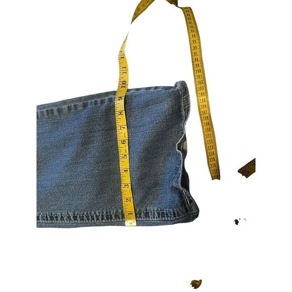 Maurices Womens Blue Denim Five Pocket Boot Cut Jeans Size 17/18 Long - Picture 6 of 16